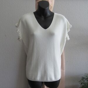 Ann Taylor Factory V Neck Blouse